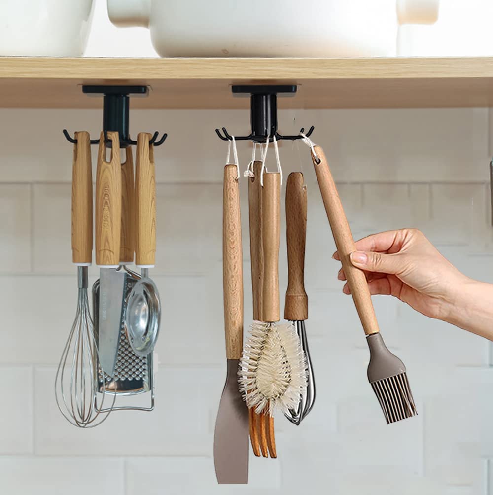 Eigpluy Rotating Kitchen Utensil Rack