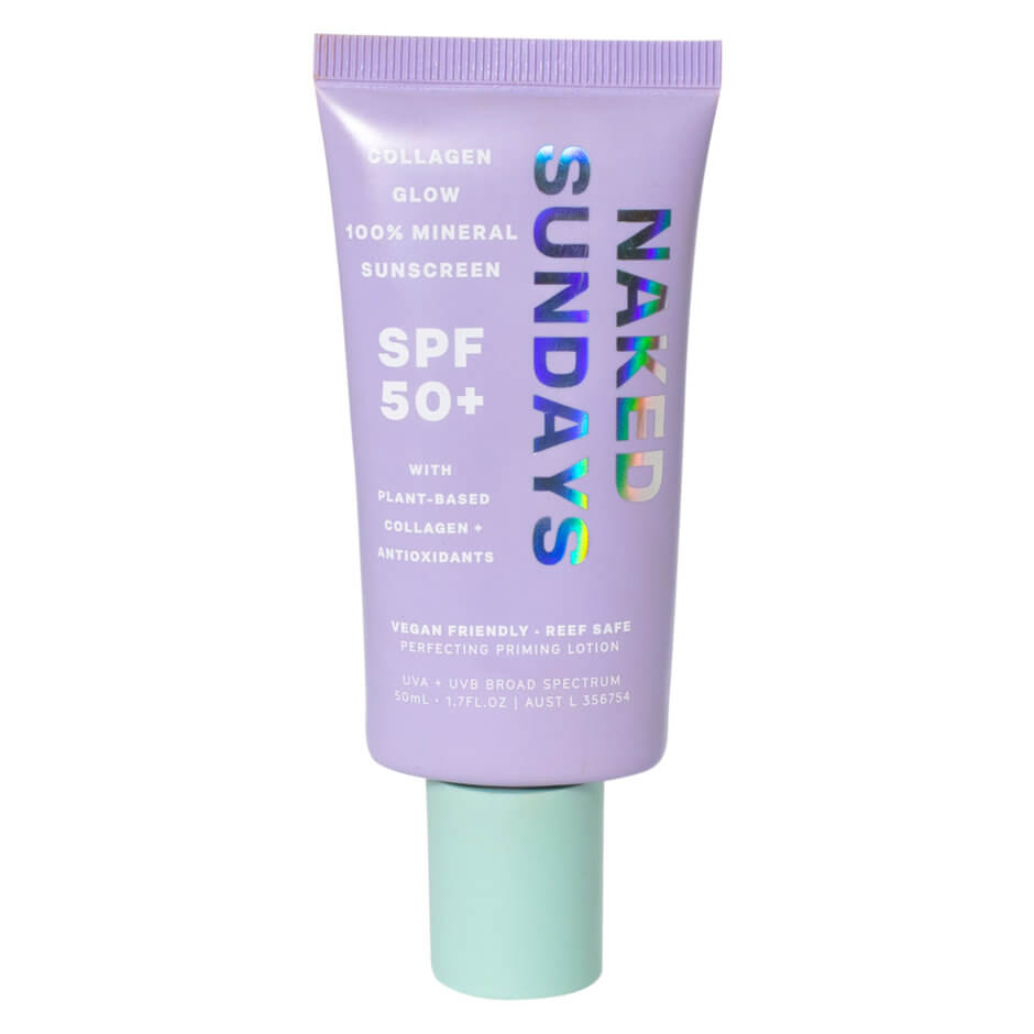 Naked Sundays Spf Collagen Glow Mineral Perfecting Priming Lotion