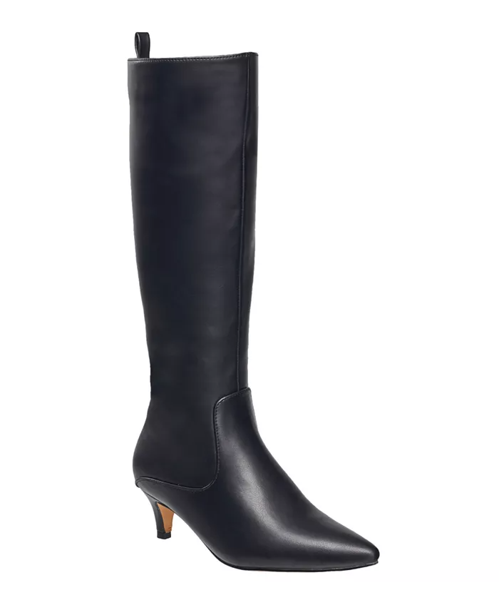 French Connection Darcy Kitten Heel Knee High Boots