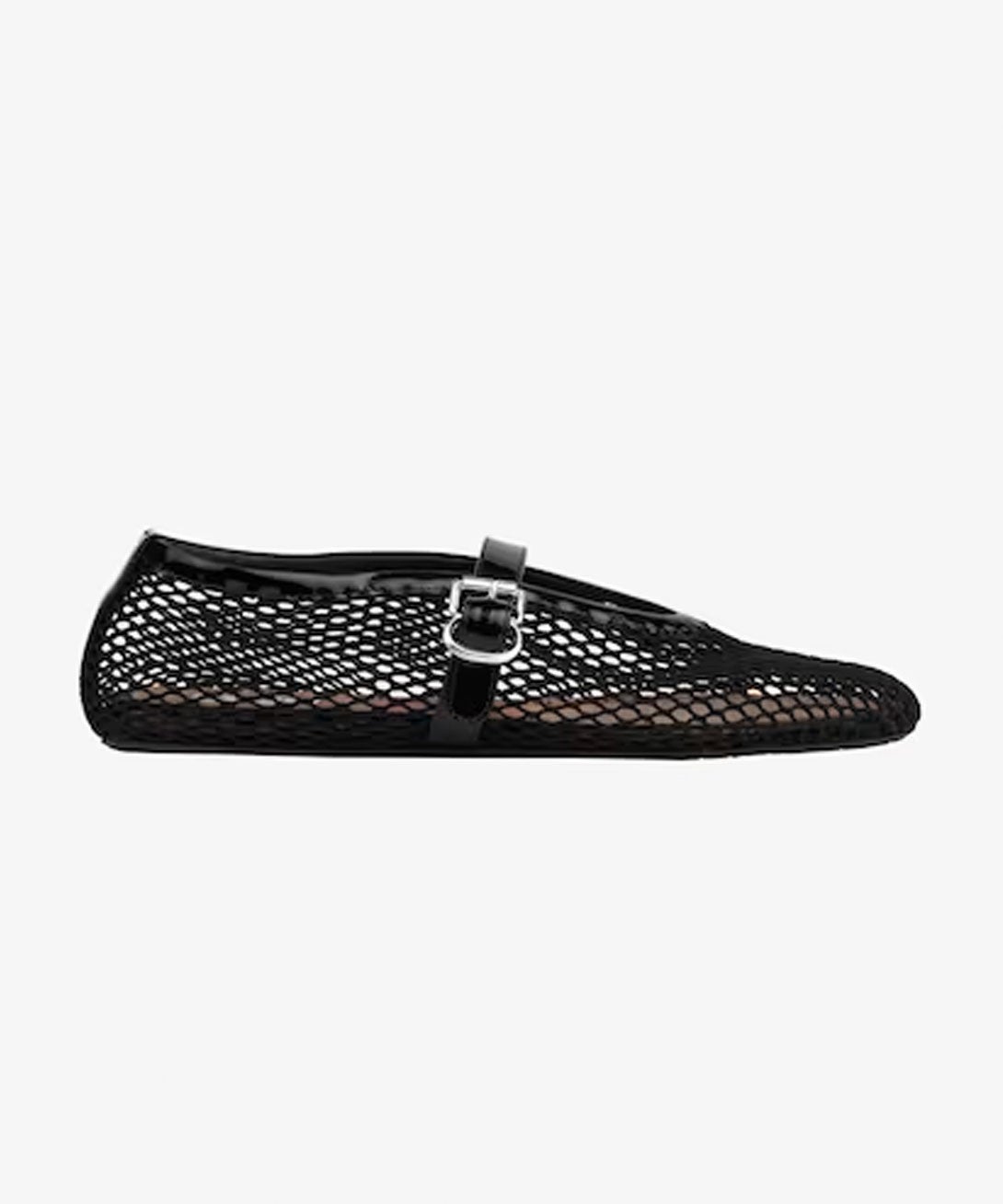 Alaia Fishnet Ballet Flat