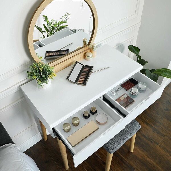 Arinze vanity store set with mirror