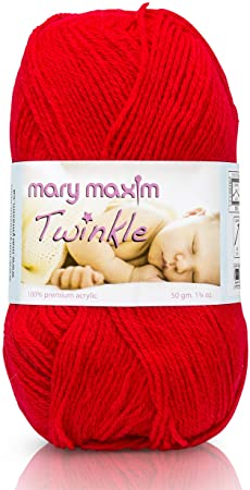 Mary Maxim Twinkle Yarn Pink