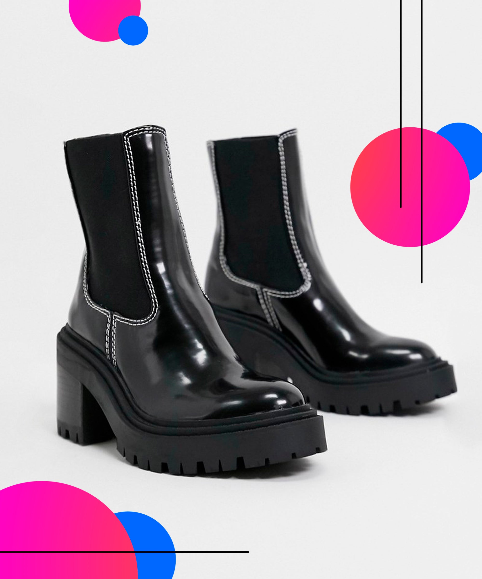chunky boots for women