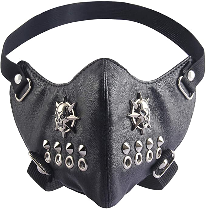 JewelryWe + Punk Rivets Black Mask