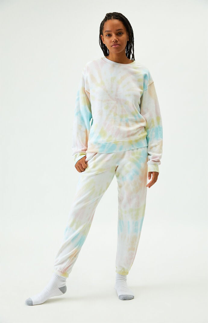 pastel sweatpants set