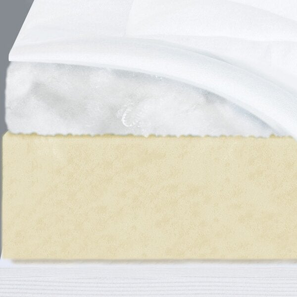 Simmons curv memory foam deals mattress topper