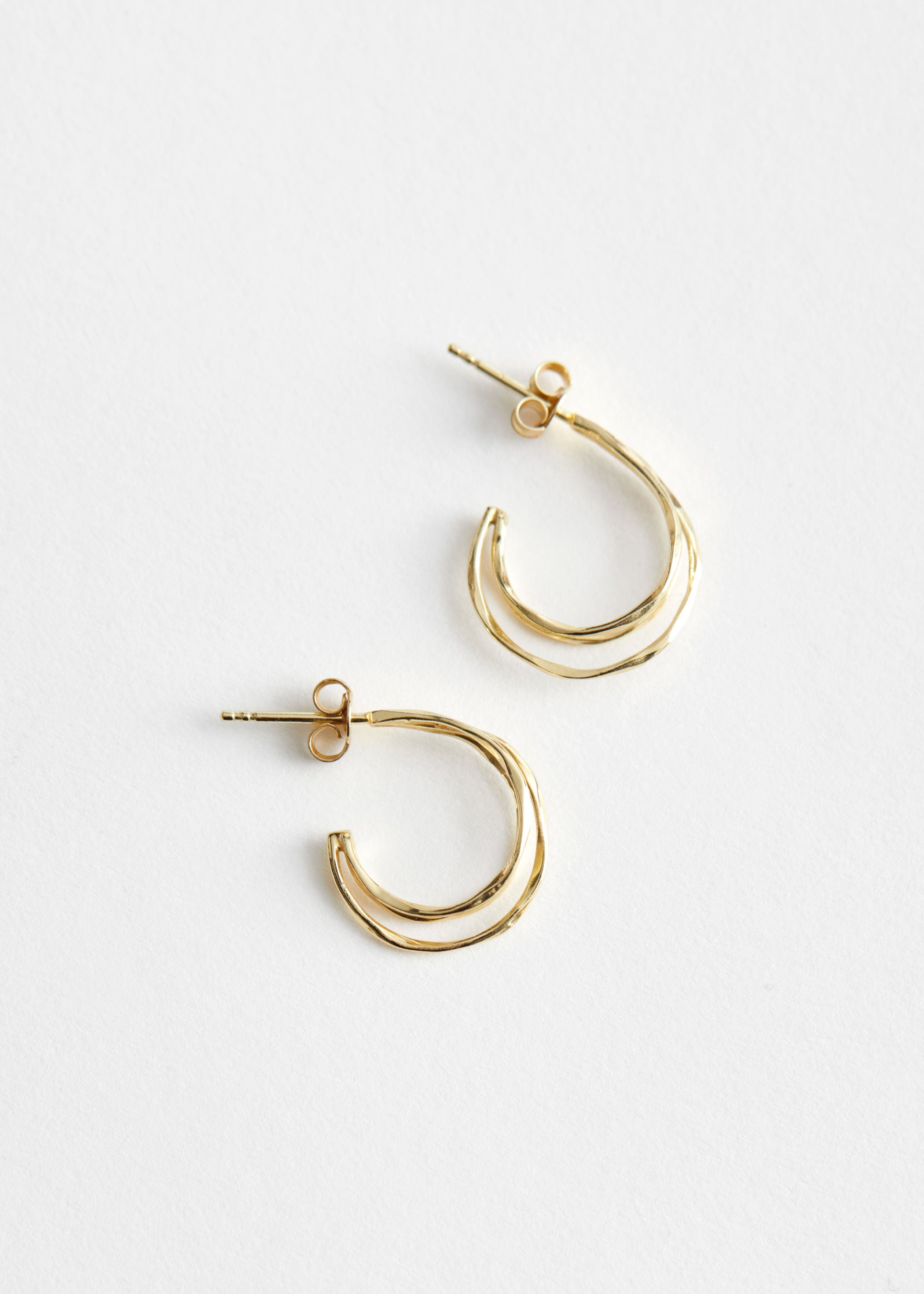 and other stories gold hoops