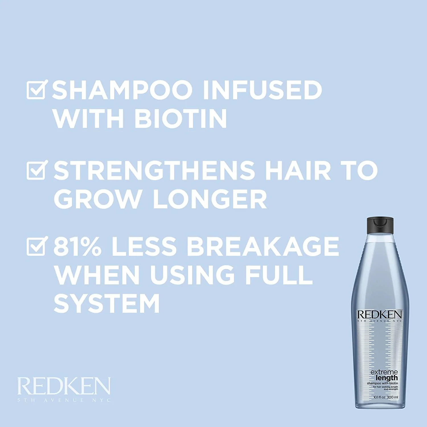 Redken Extreme Length Shampoo With Biotin