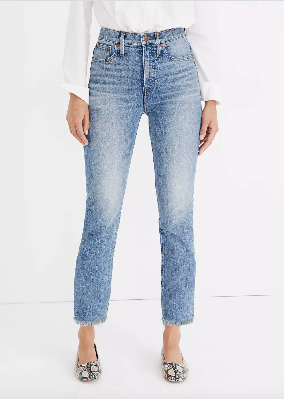 Madewell + The Perfect Vintage Jean in Ainsworth Wash