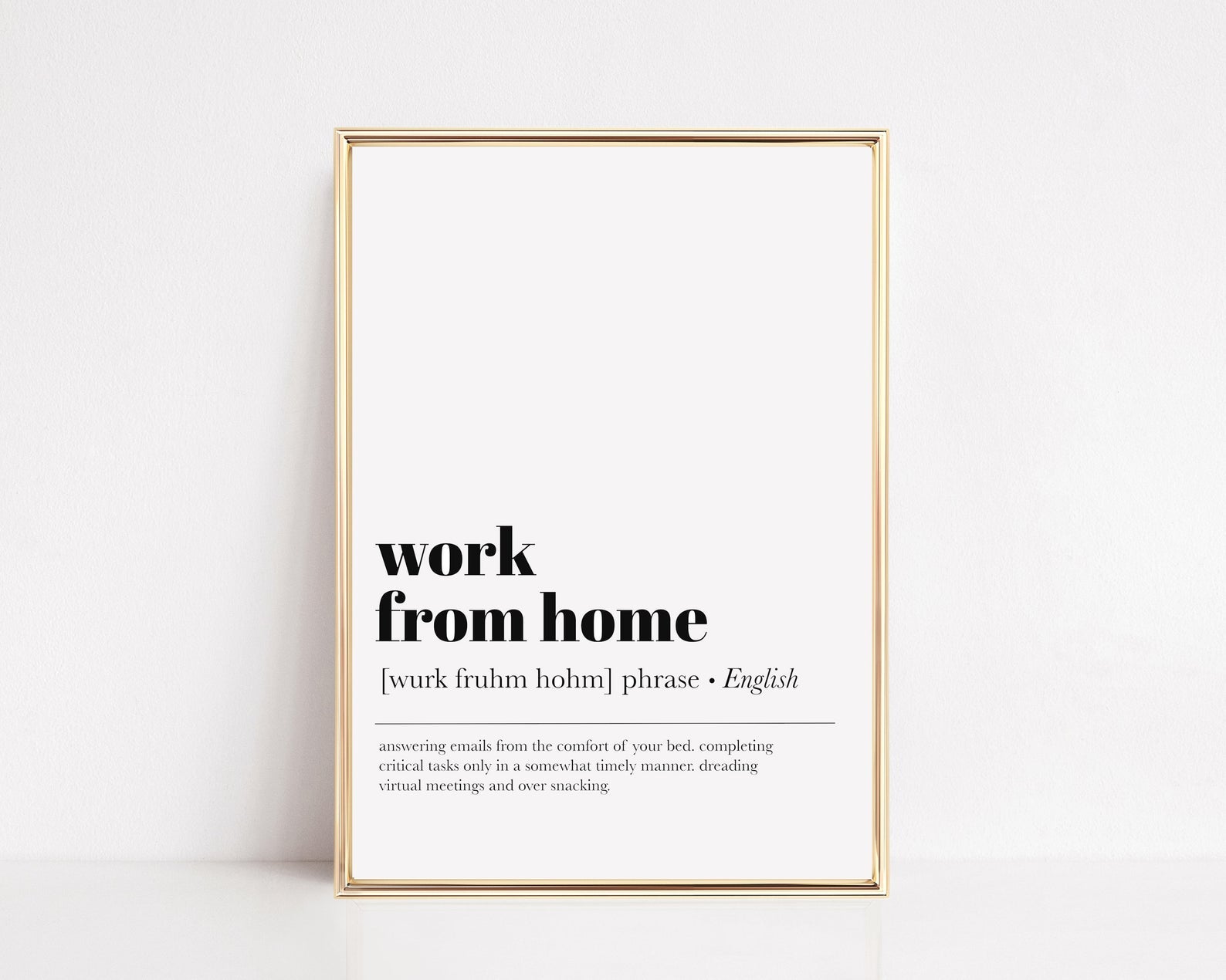 KIKIANDNIM + Work From Home Office Art