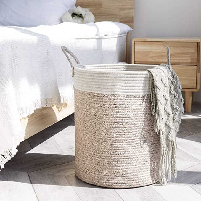 La Jolie Muse + Woven Rope Storage Basket