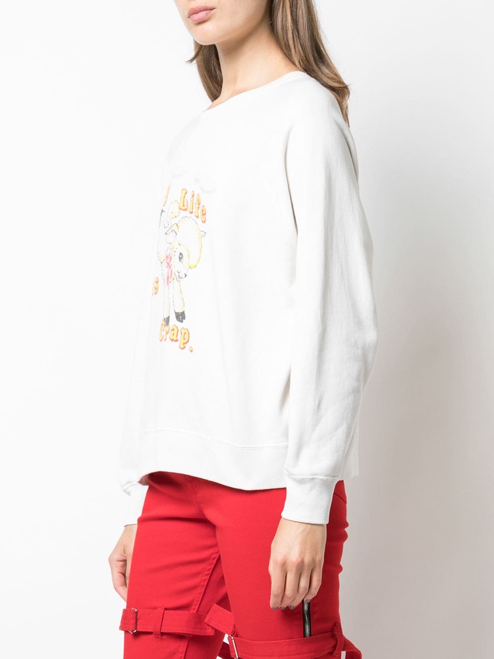 Marc jacobs my life crap sweatshirt hot sale