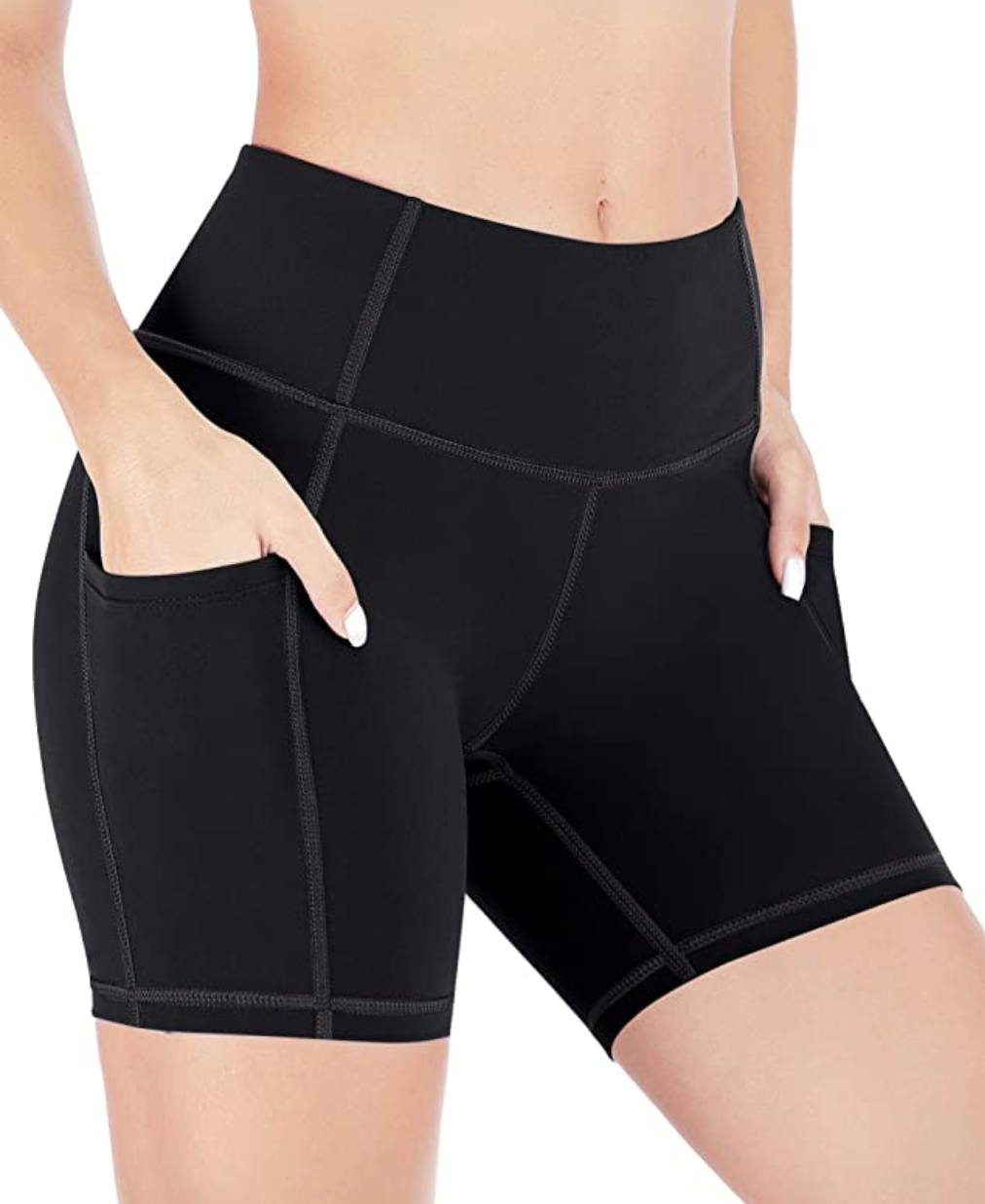 Healthyoga + Biker Short With Pockets