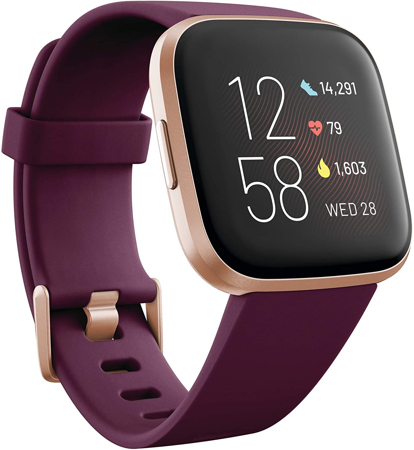 Fitbit + Fitbit Versa 2 Health and Fitness Smartwatch
