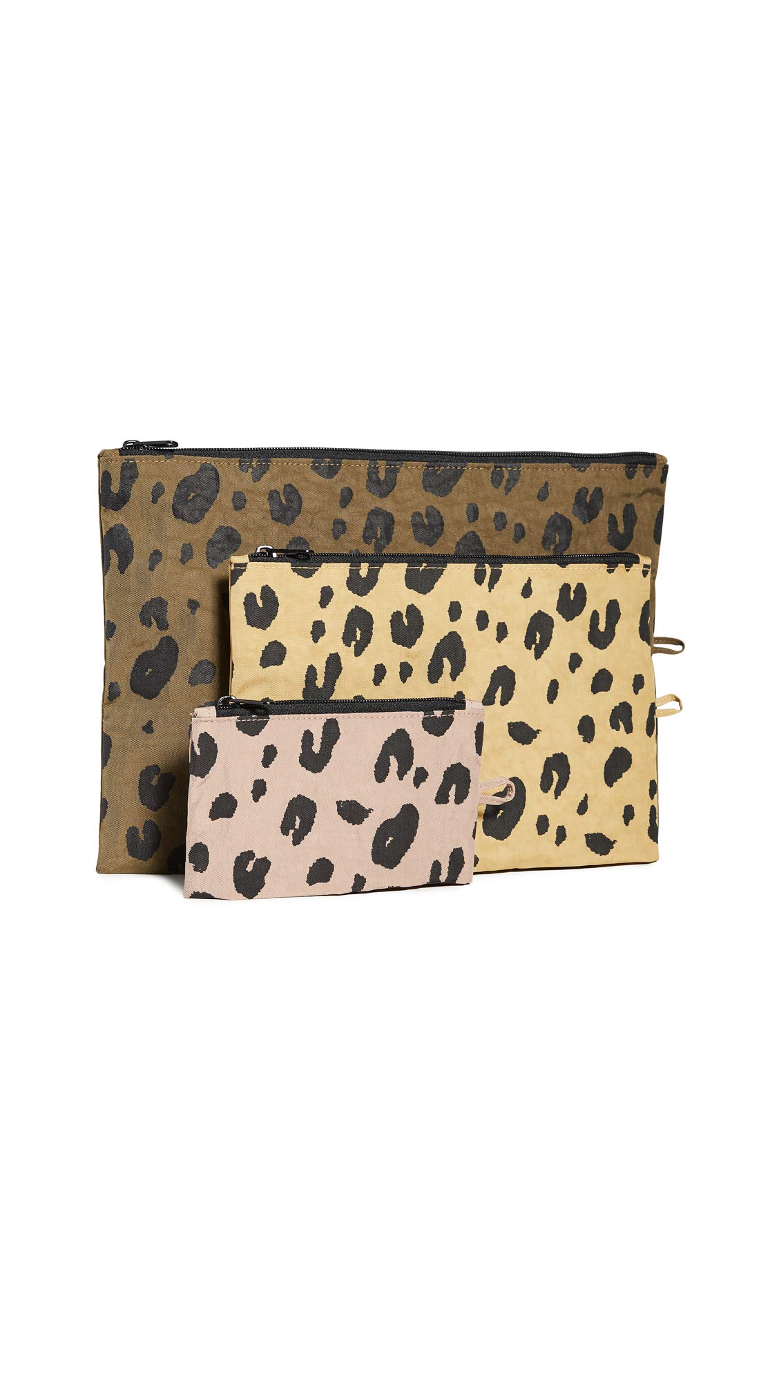 Baggu go pouch set leopard new arrivals