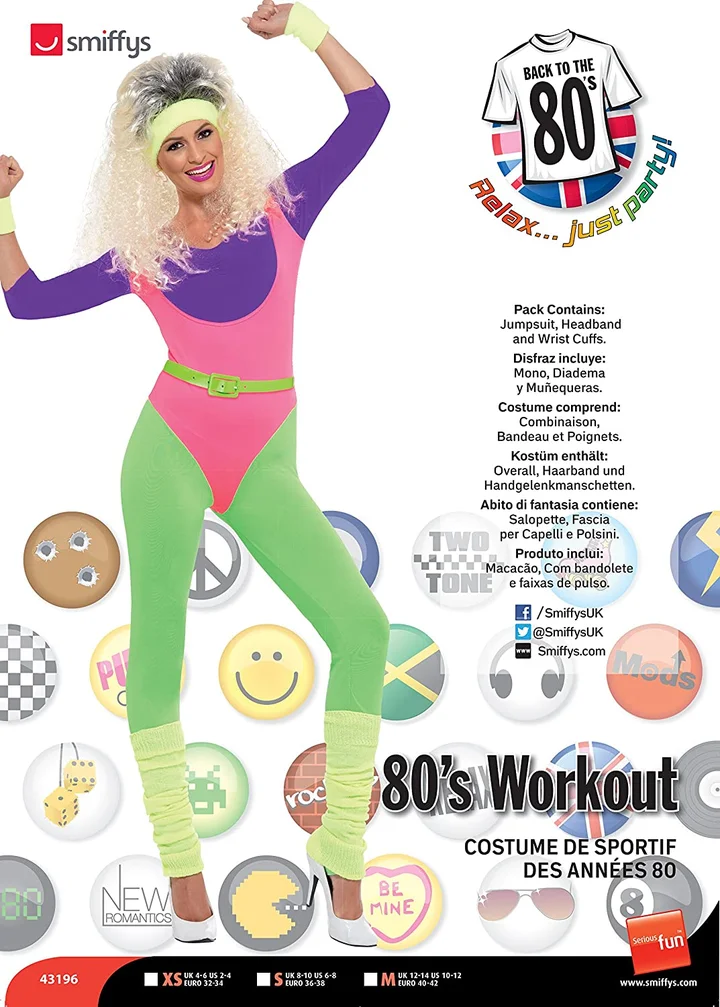 8 Best 80s aerobics outfit ideas  aerobics, 80s workout, 80s aerobics  outfit