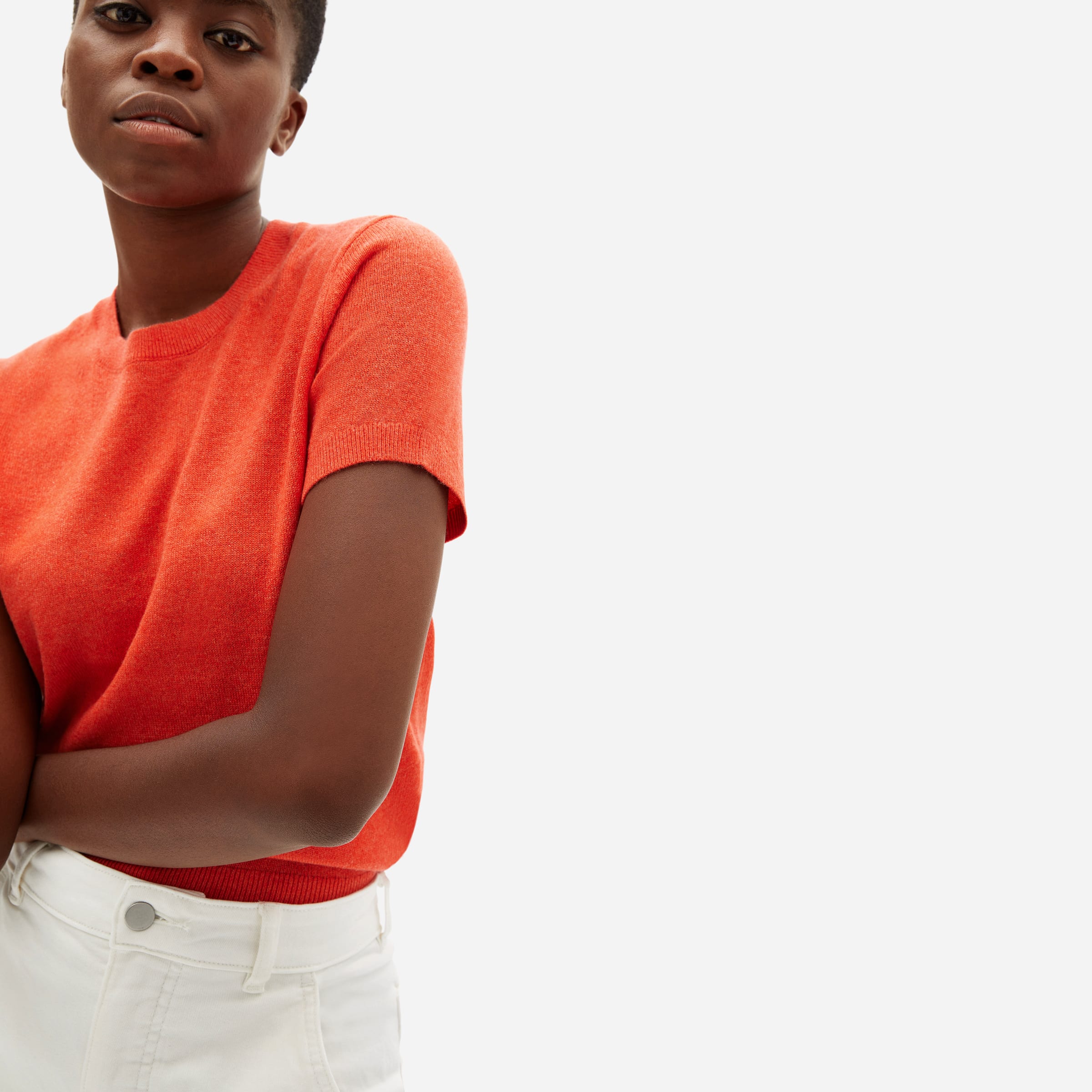 Everlane shop cashmere tee