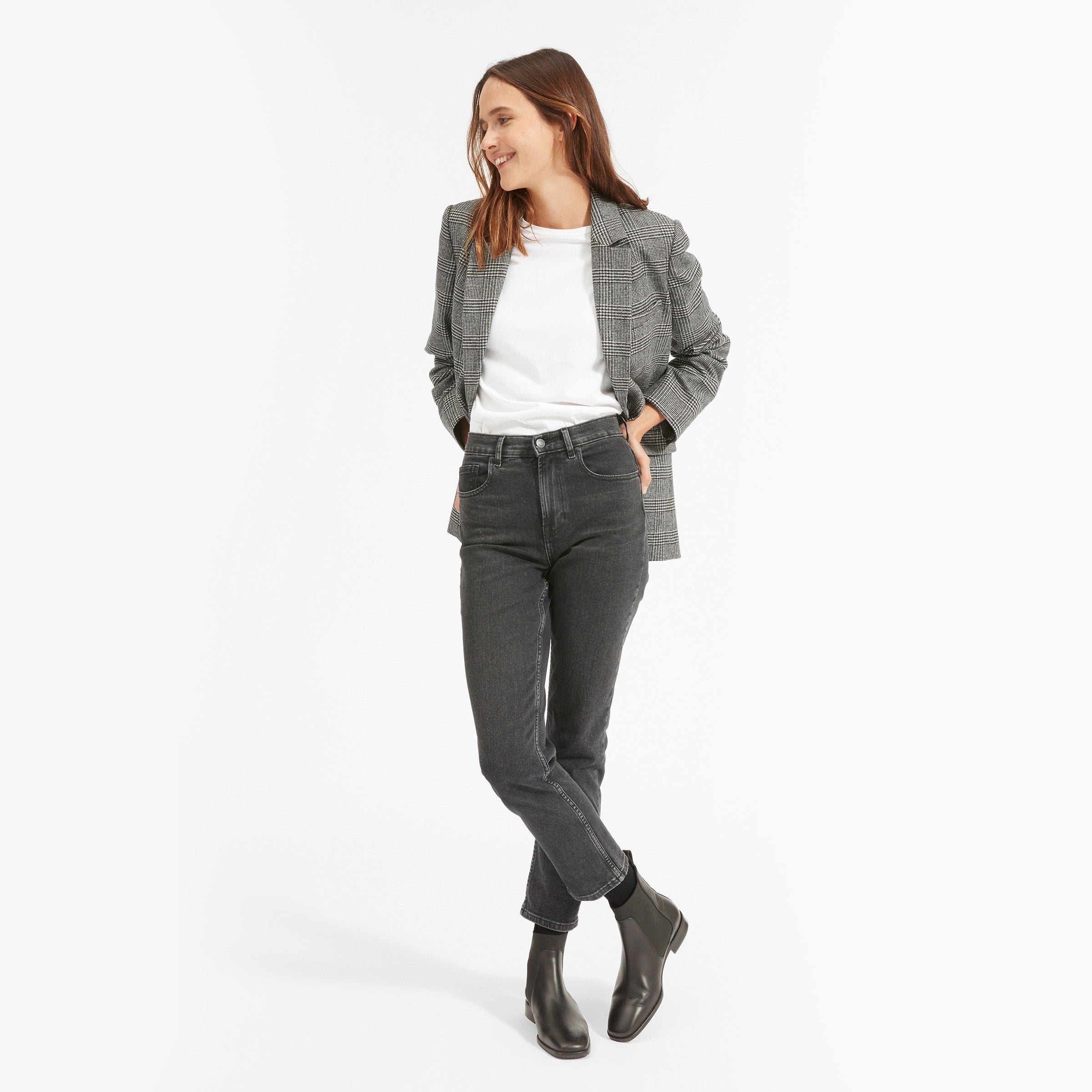 Everlane square toe chelsea boot on sale