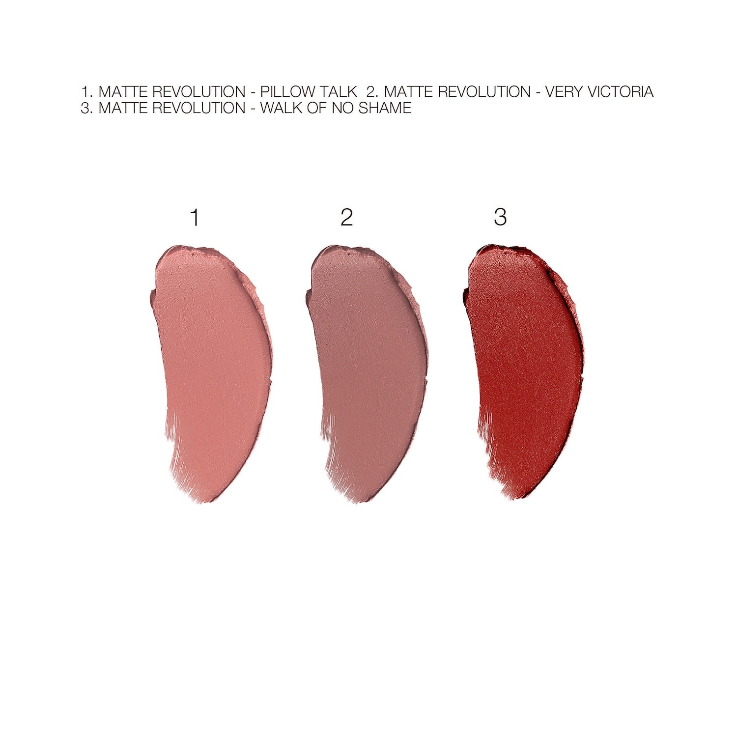 mini iconic matte revolution lipstick trio