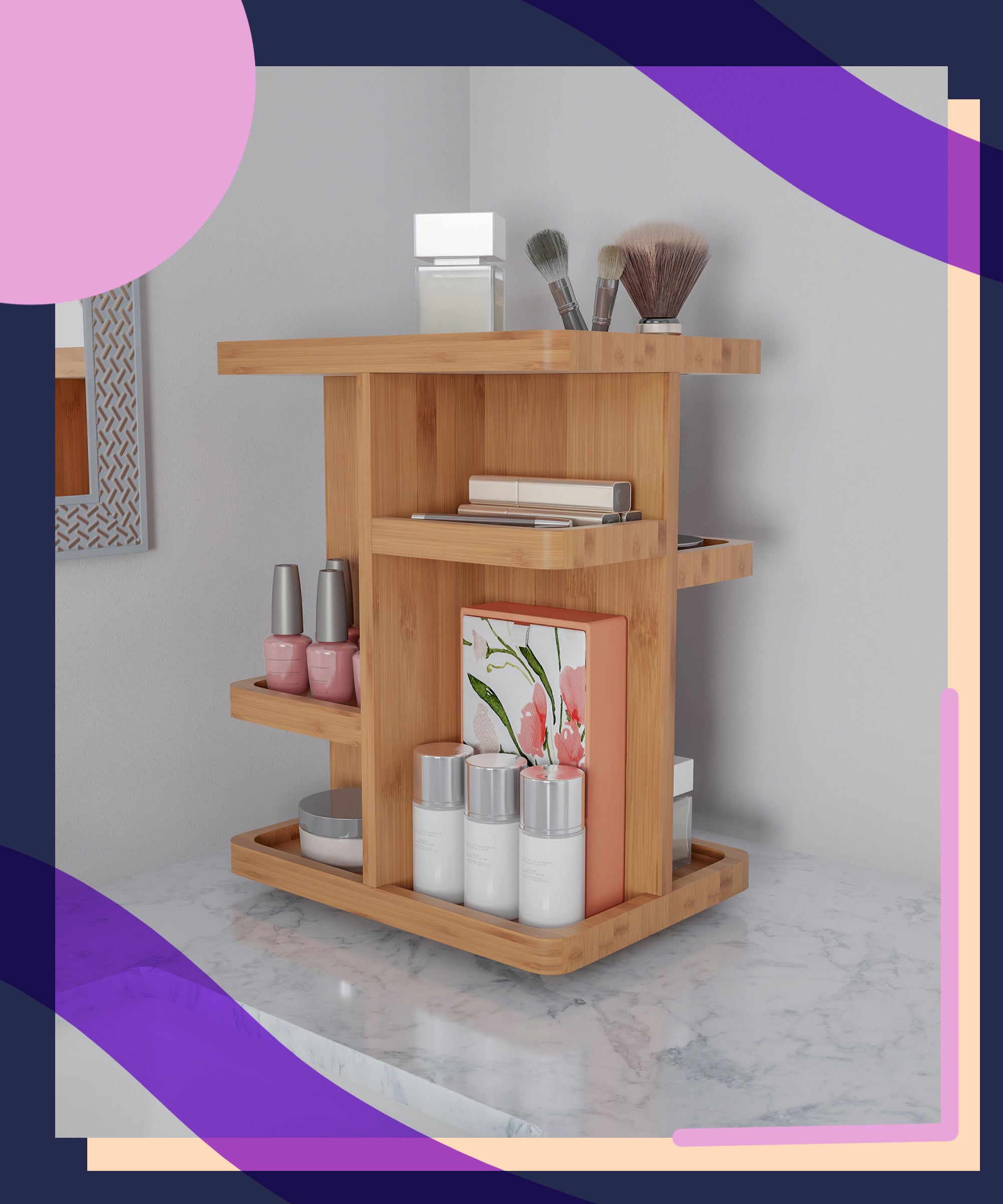 Bathroom Counter Organizers Stylish Storage Solutions