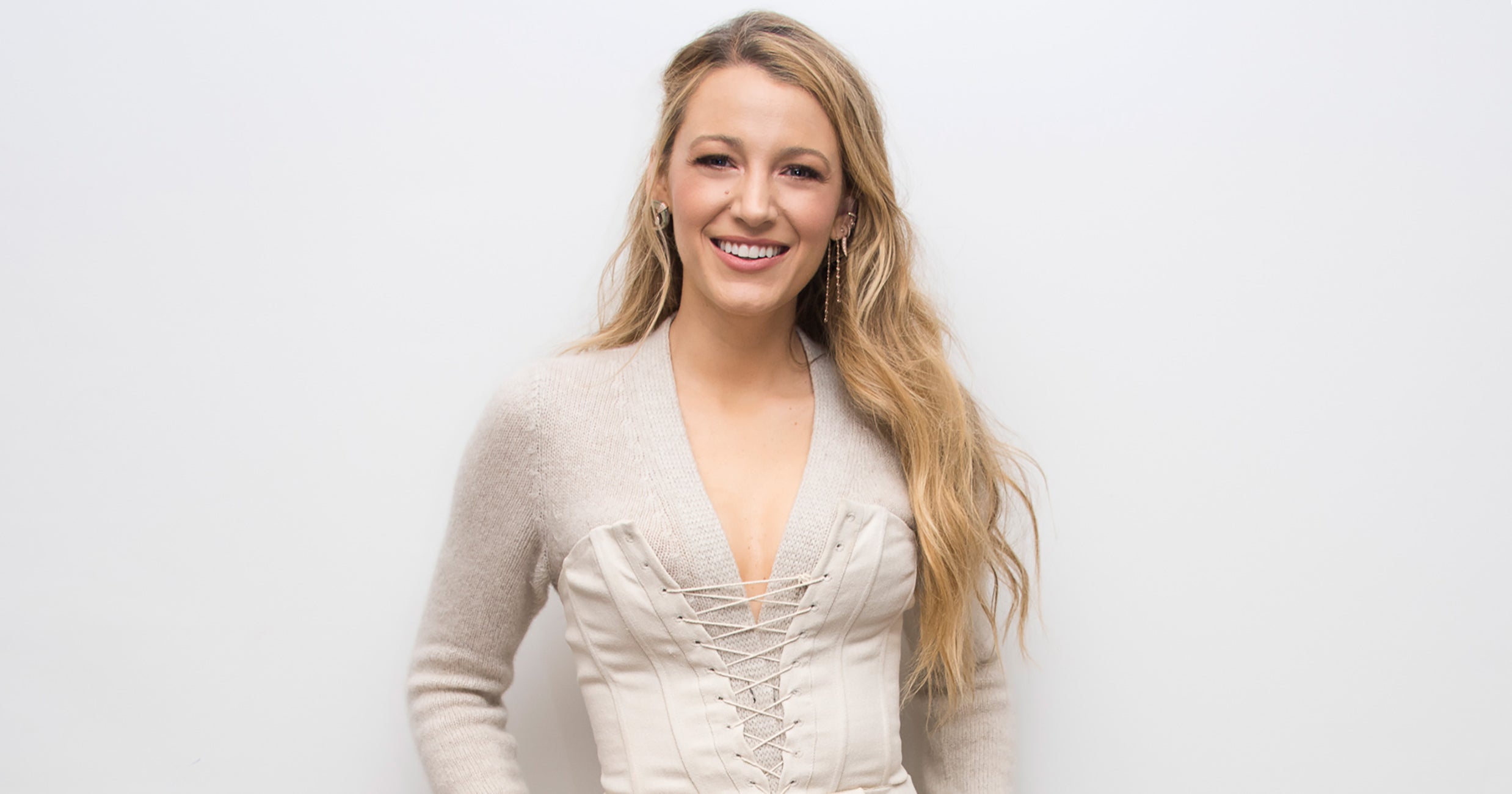 Blake Lively Draws on Louboutin Heels in Voting Pic