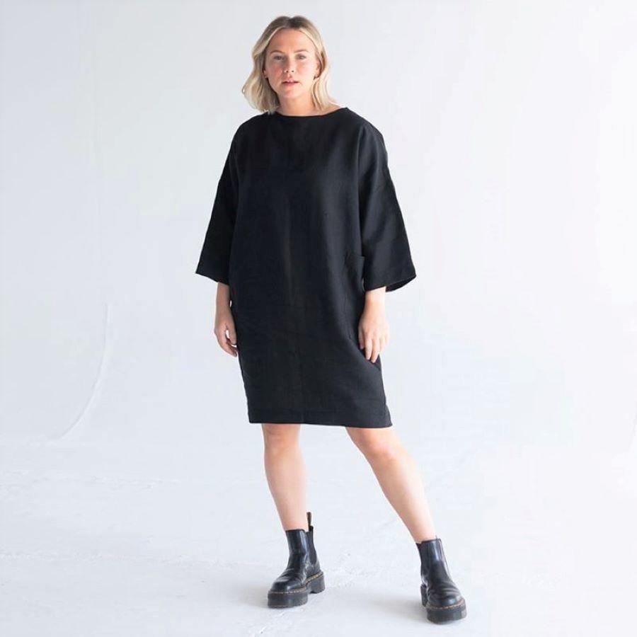 Law Design Studio + Hayley Oversized Linen Dress