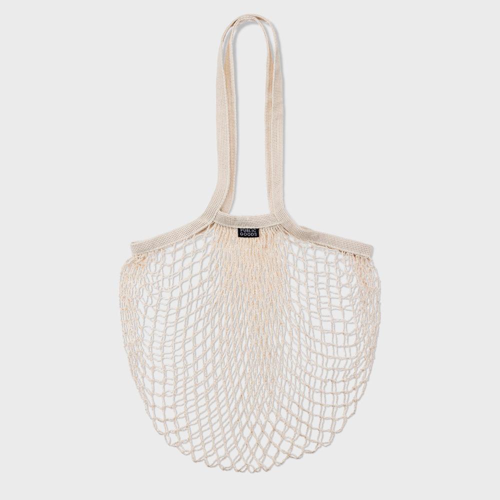 plastic mesh tote bag