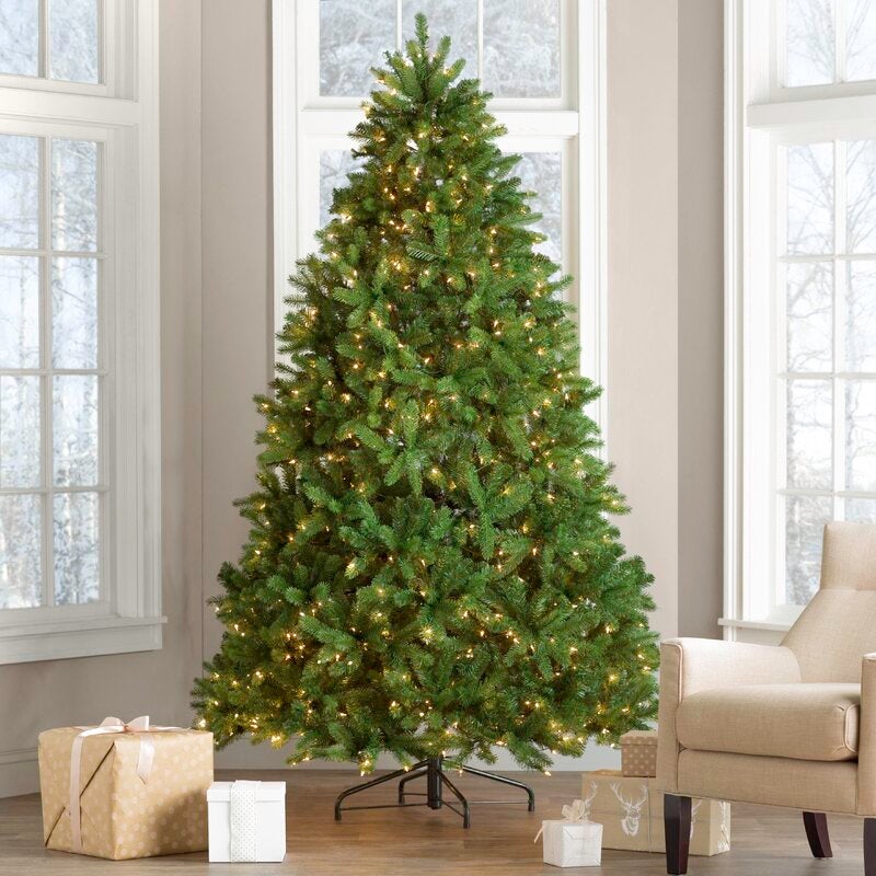 Red Barrel Studio + Newberry Spruce 7.5′ Artificial Christmas Tree with ...