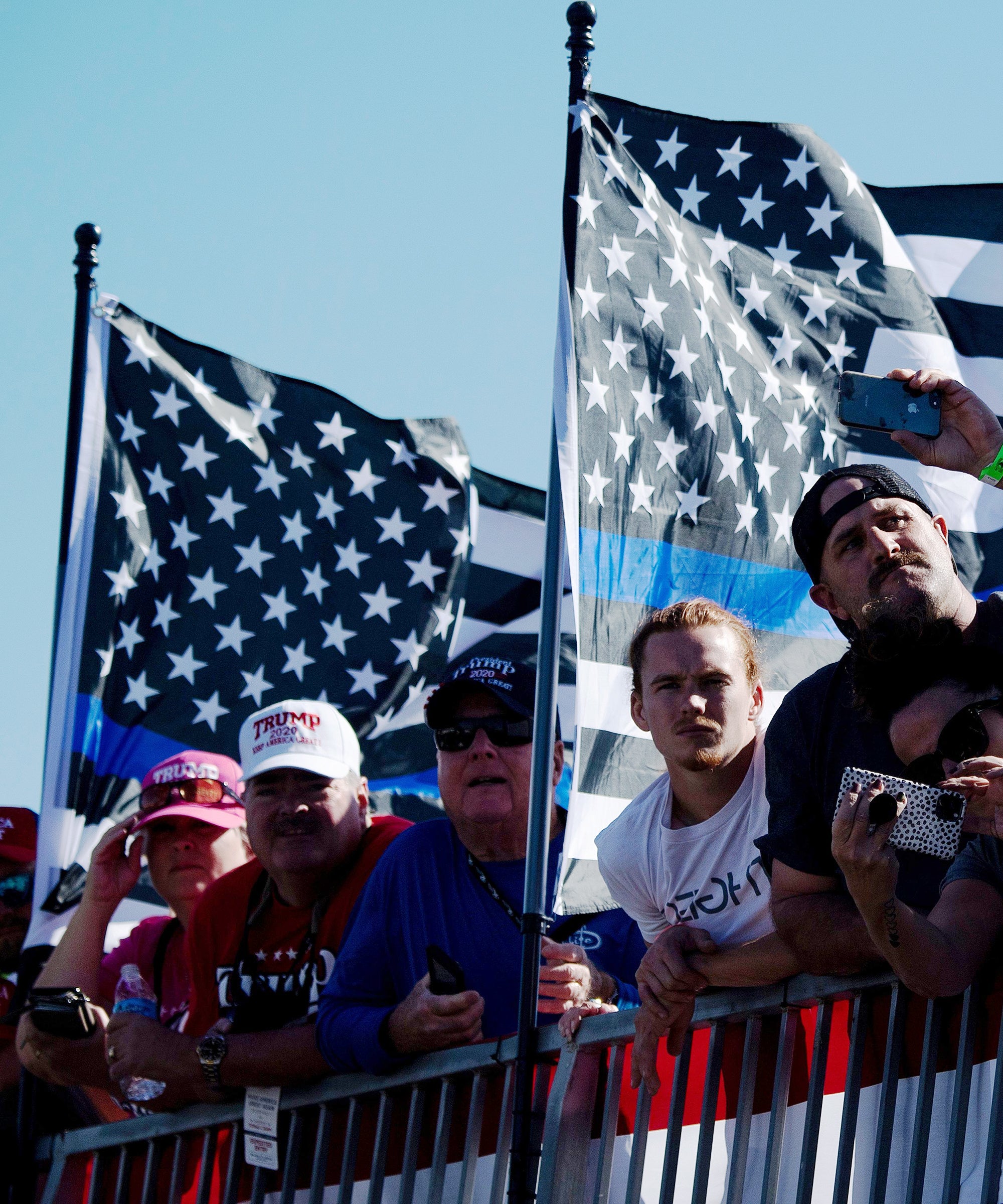 Why Trump Replaced American Flag With Blue Lives Matter