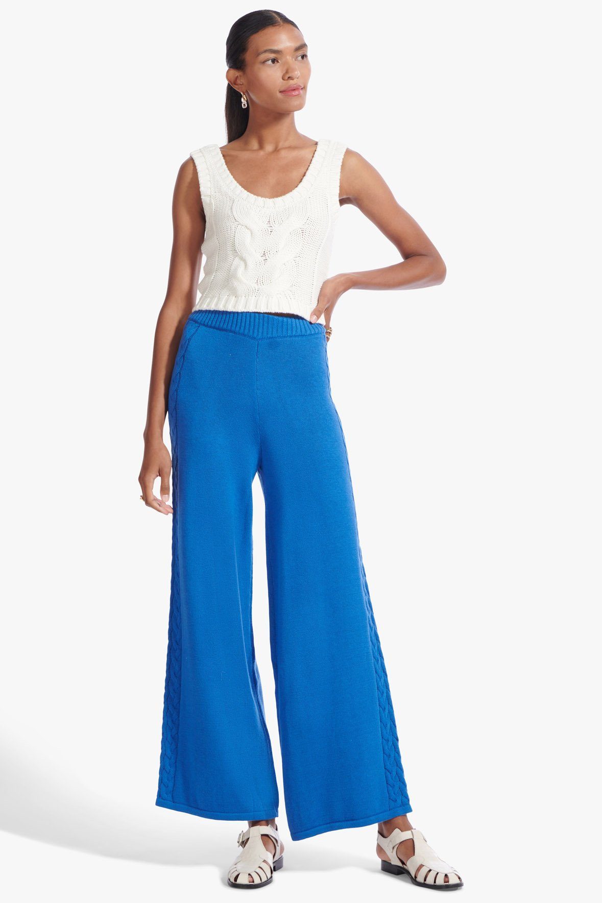 Staud + MITCHELL PANT | ROYAL BLUE