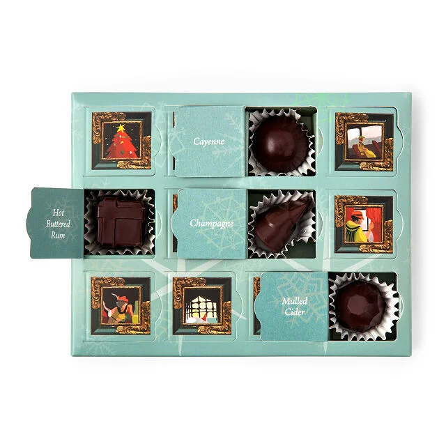 Advent Calendar 2020 by Le Bonheur Paris chocolate factory