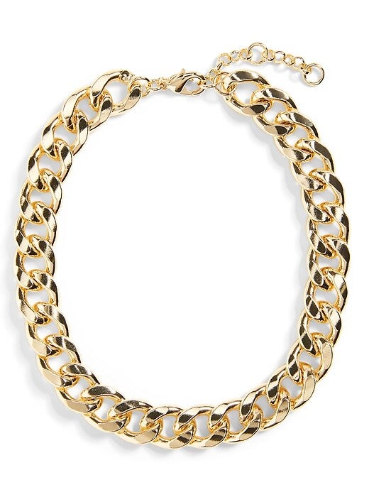 Banana Republic + Curb Chain Choker Necklace