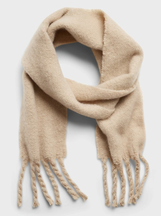 Banana Republic + Fuzzy Scarf