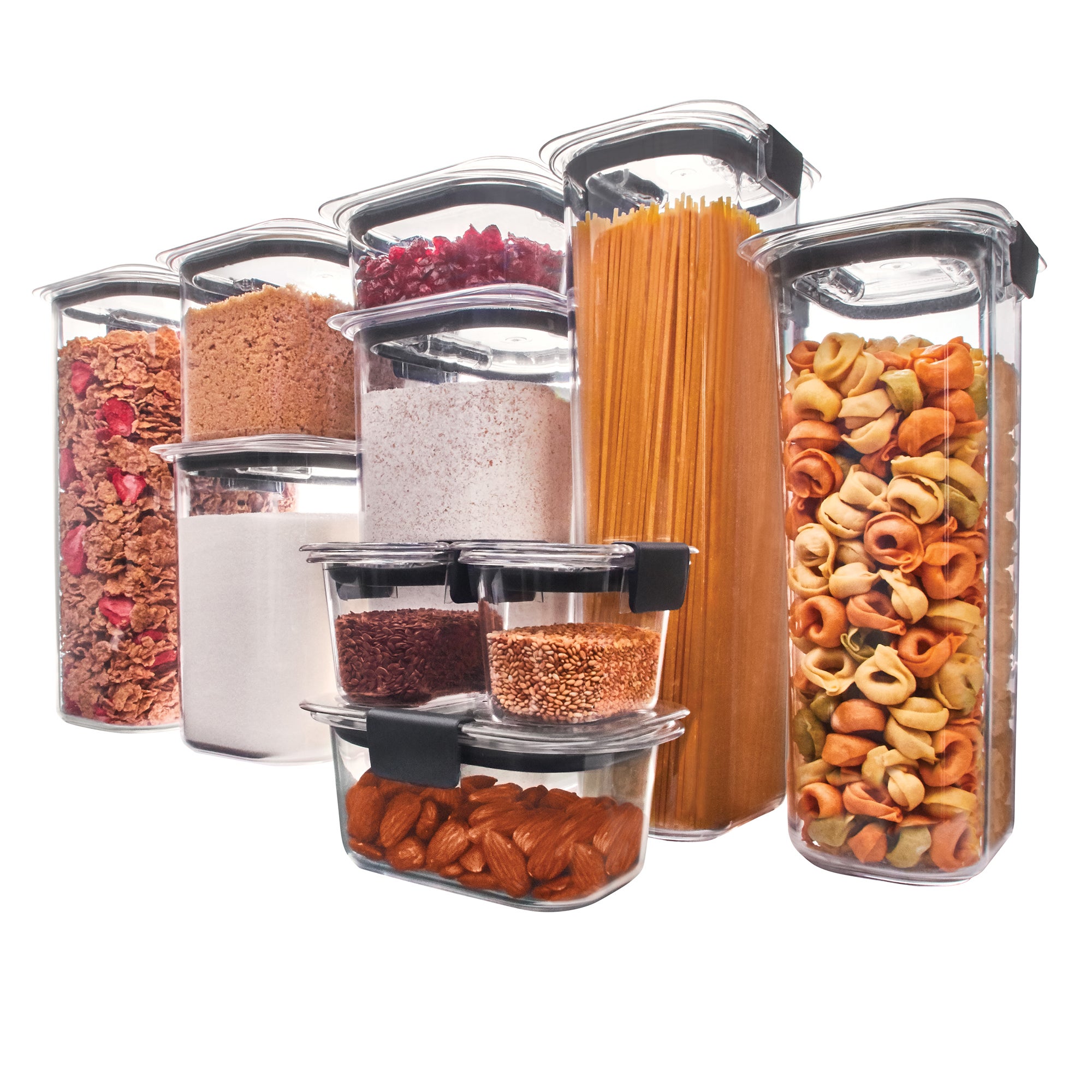 Rubbermaid + Food Storage Containers with Airtight Lids, 20-Piece Set