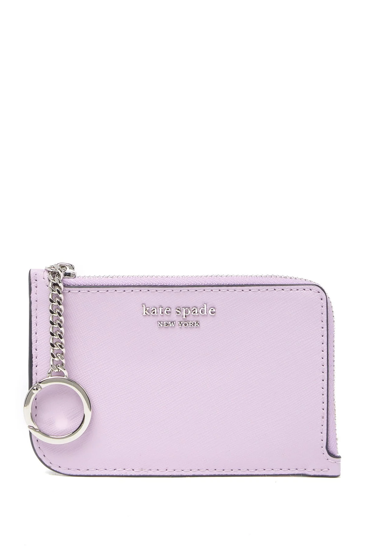 Kate Spade + Leather Cameron Medium L-zip Card Holder