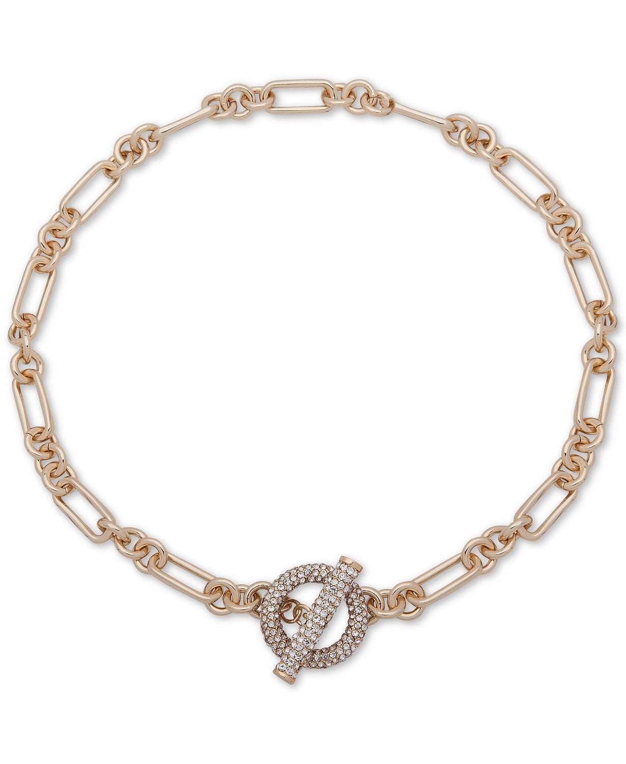 Lauren Ralph Lauren PADLOCK LINK COLLAR - Nyaklánc - gold-coloured