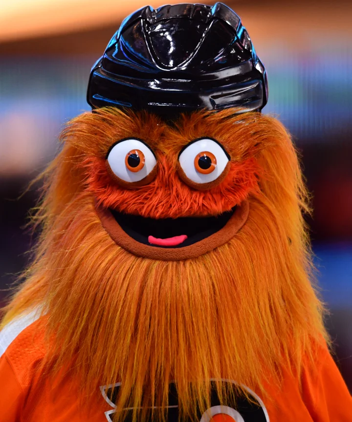 Gritty The Mascot!