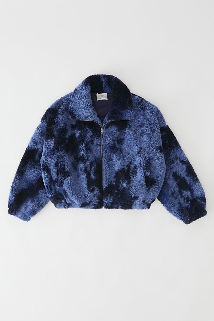 Urban Outfitters + Olivia Tie-Dye Sherpa Jacket