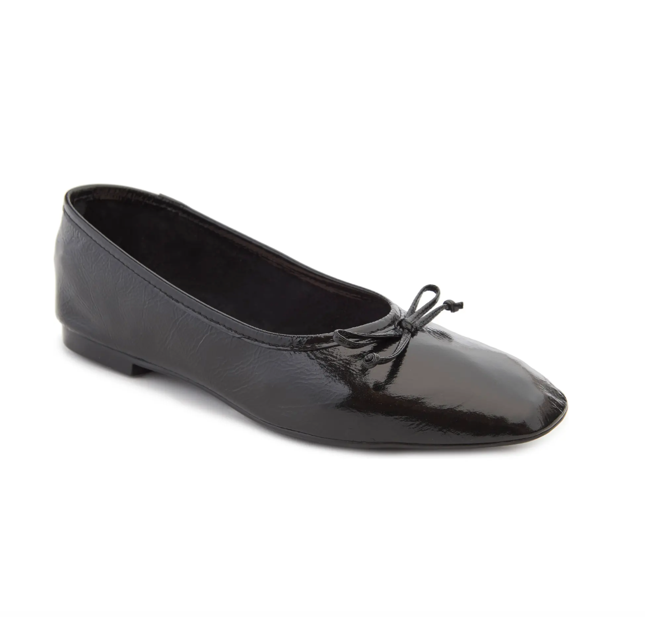 Schutz + Arissa Square Toe Ballet Flat