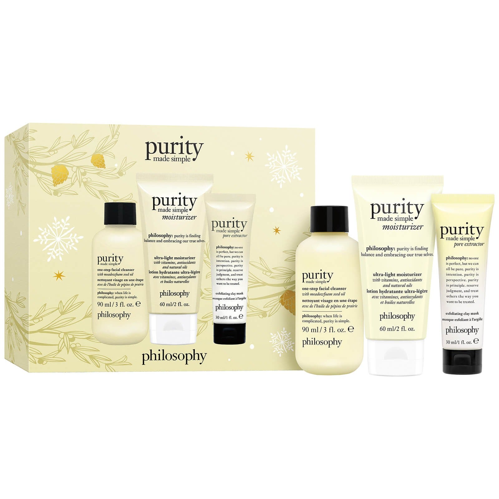 Philosophy + philosophy Purity Made Simple Holiday Gift Set