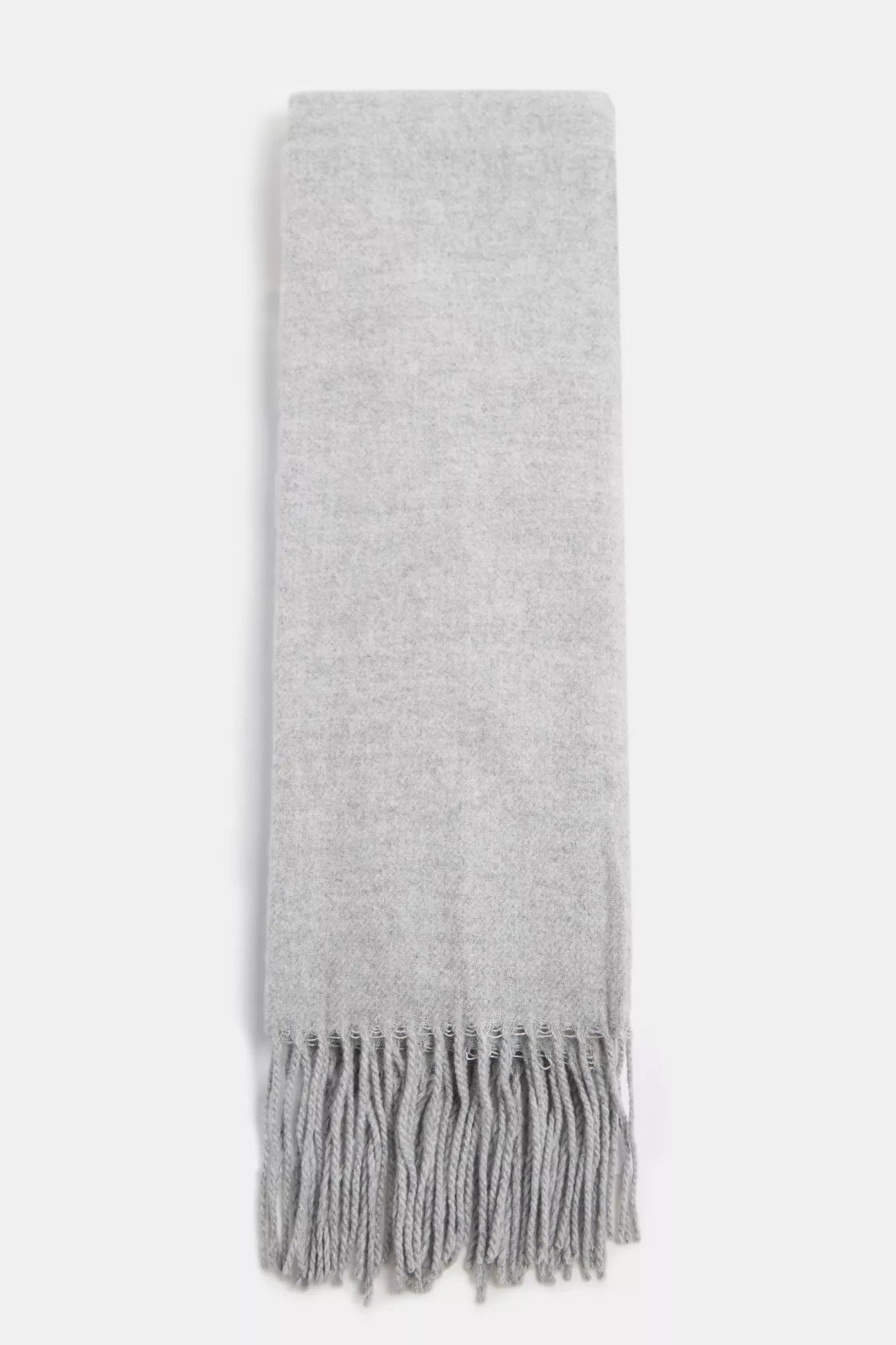 Topshop + CONSIDERED Grey Super Soft Scarf With Recycled Polyester