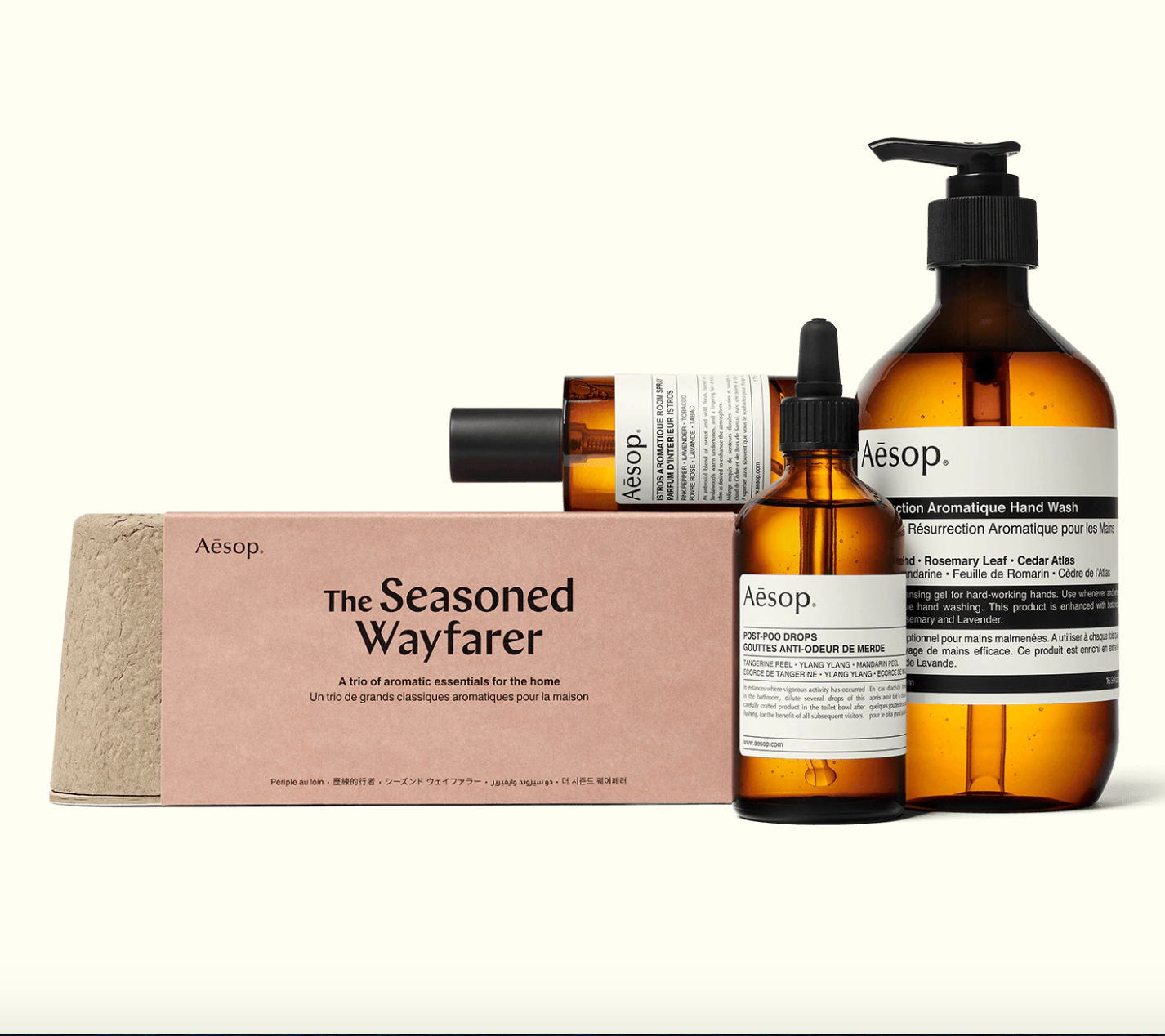 Aesop + The Seasoned Wayfarer