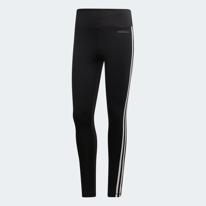 Adidas + Designed 2 Move 3-Stripes High-Rise Long Tights