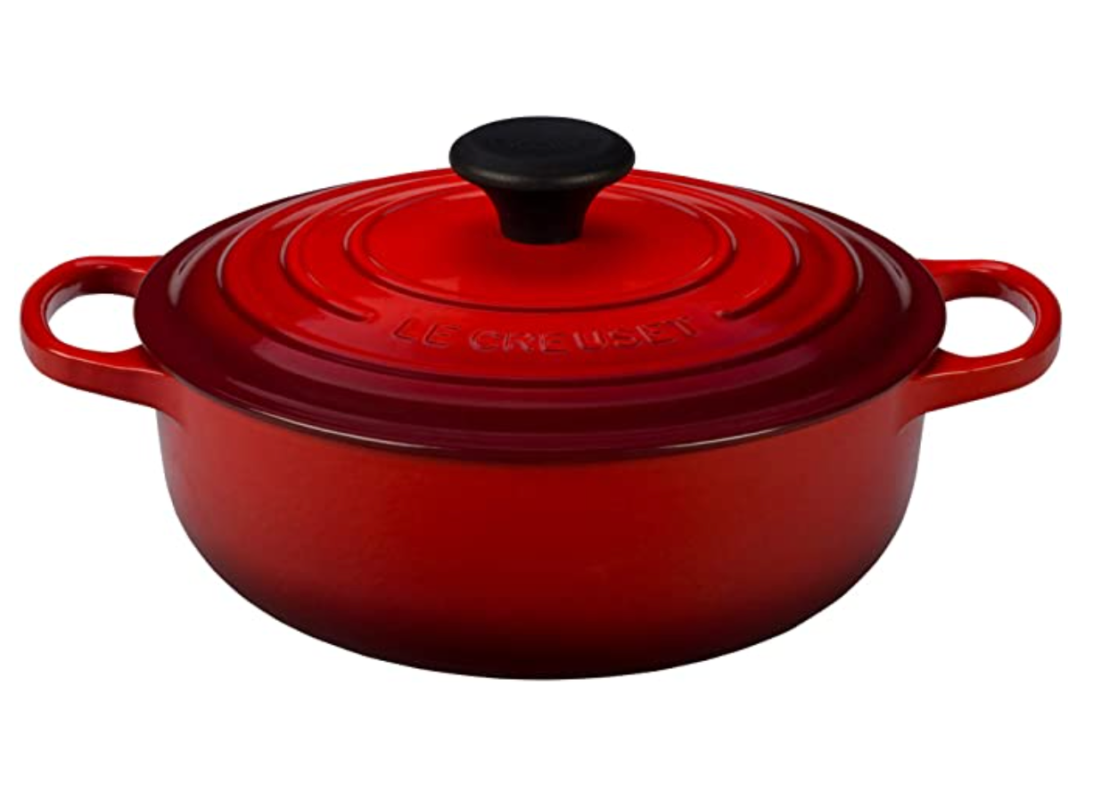 Le Creuset + Enameled Cast Iron Signature Sauteuse Oven