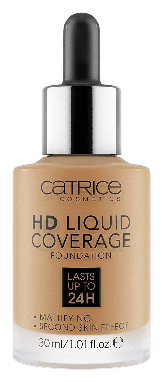 Catrice hd liquid coverage foundation обзор