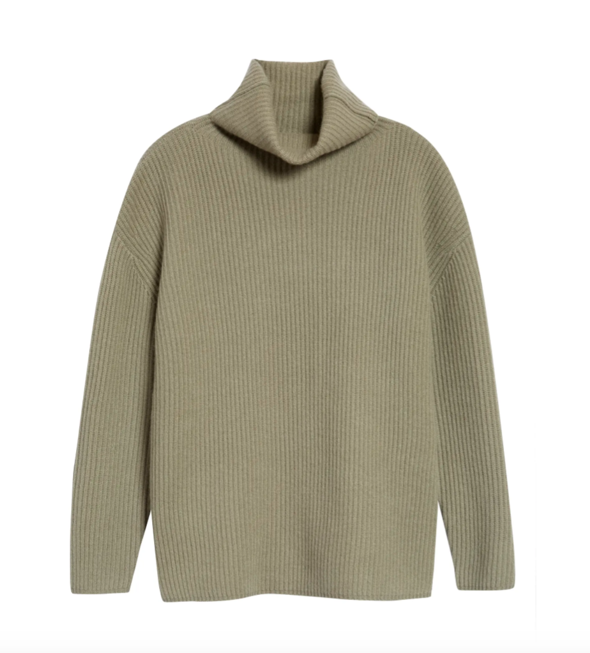 Nordstrom Signature + Funnel Neck Cashmere Tunic Sweater