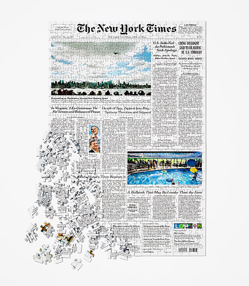 new york times front page puzzle