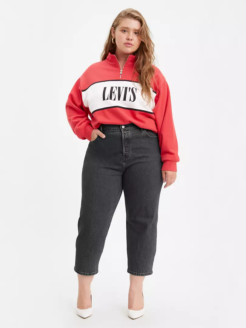 levi 501 cropped jeans womens