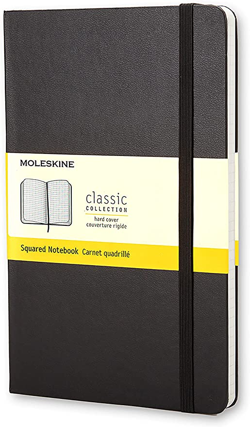 moleskine classic notebook hard cover large 5 x 8.25