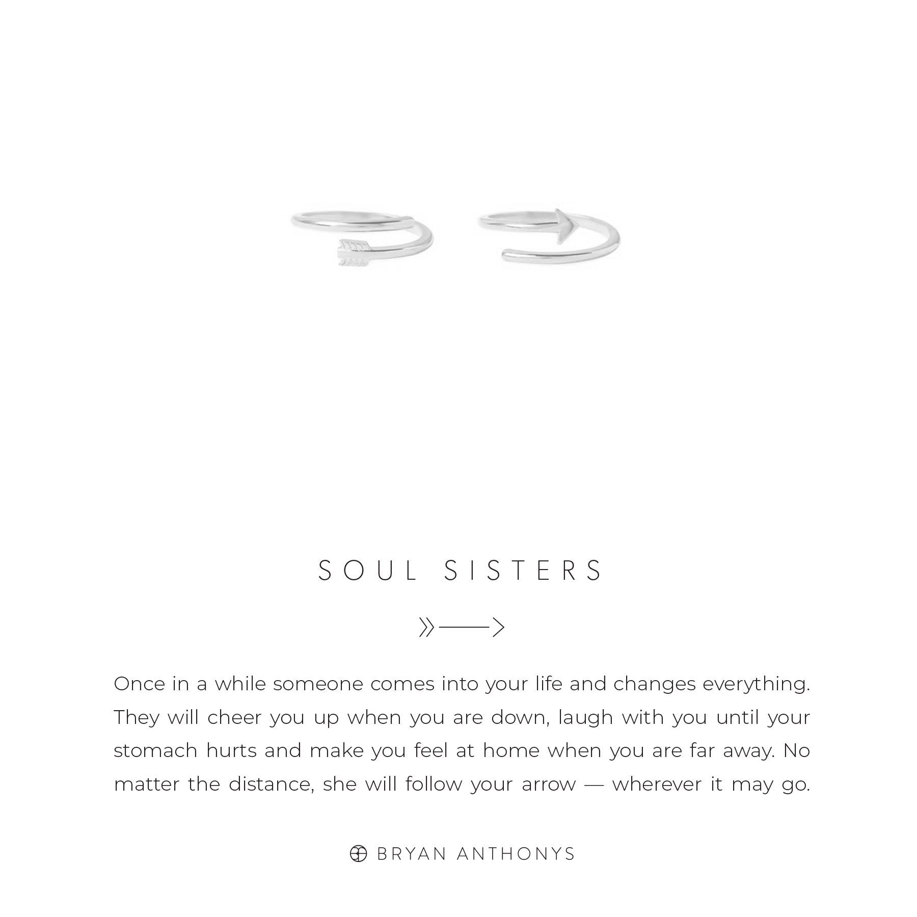 Soul sister shop arrow rings